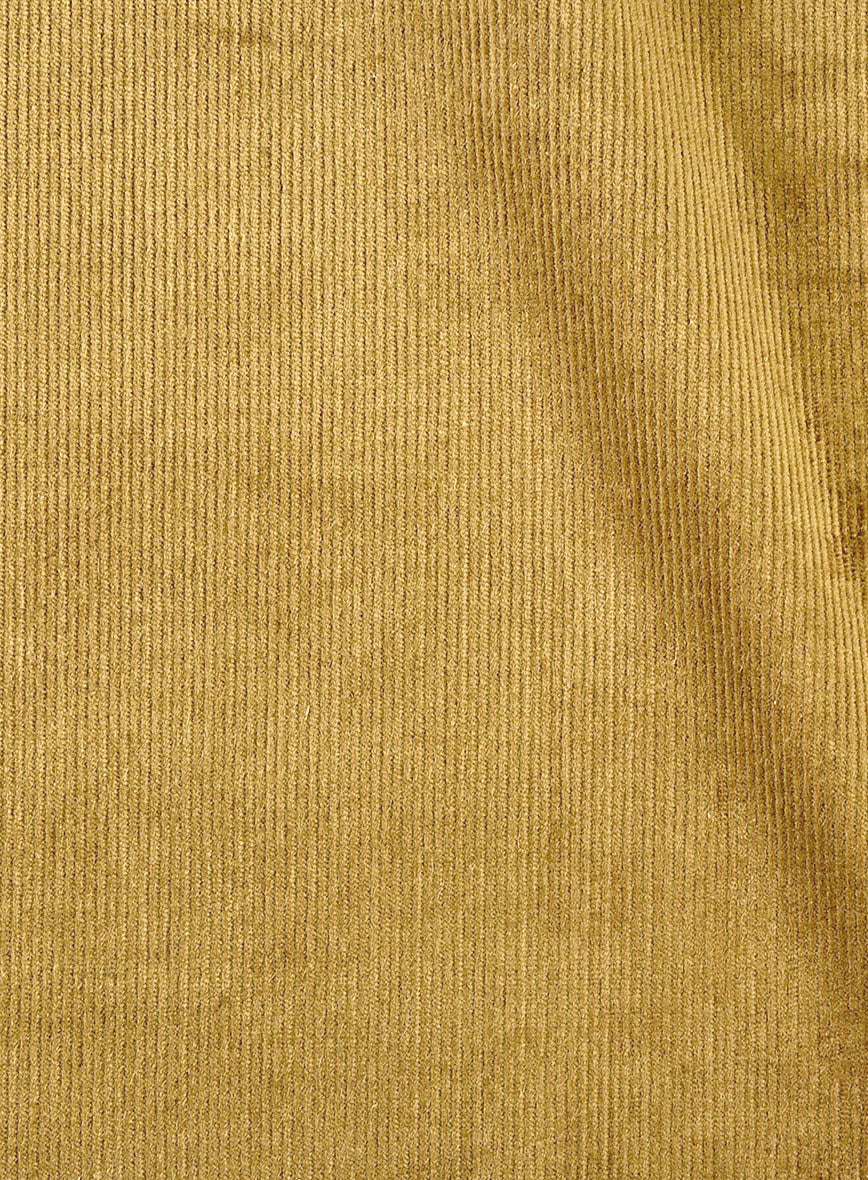 Khaki Stretch Pin Corduroy Suit - Image 7