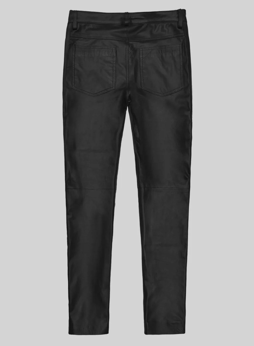 Kim Leather Jeans - Image 4