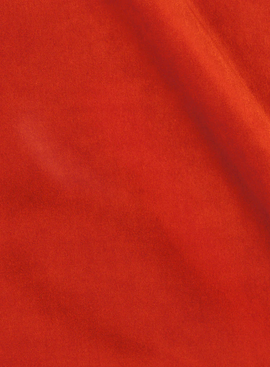 Kingsman Orange Velvet Pants - Image 3