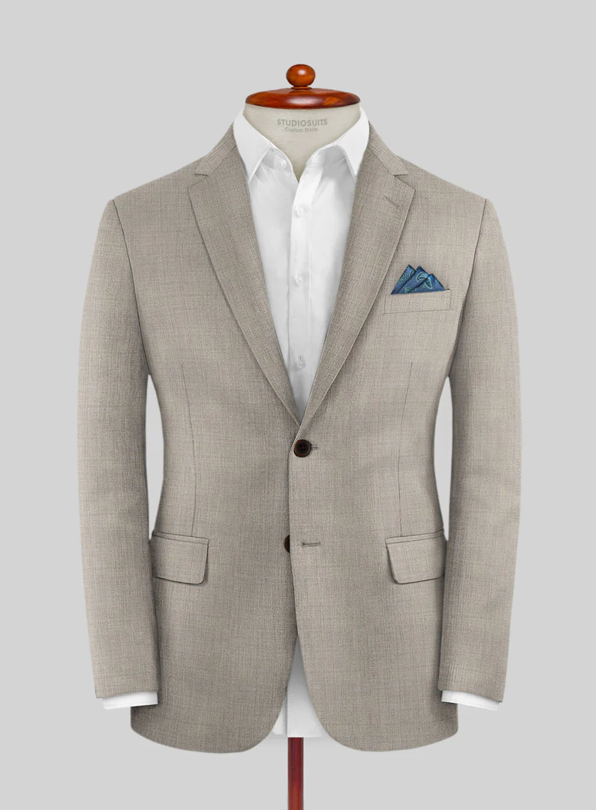 Lanificio Zegna Traveller Tobacco Brown Wool Suit - Image 3