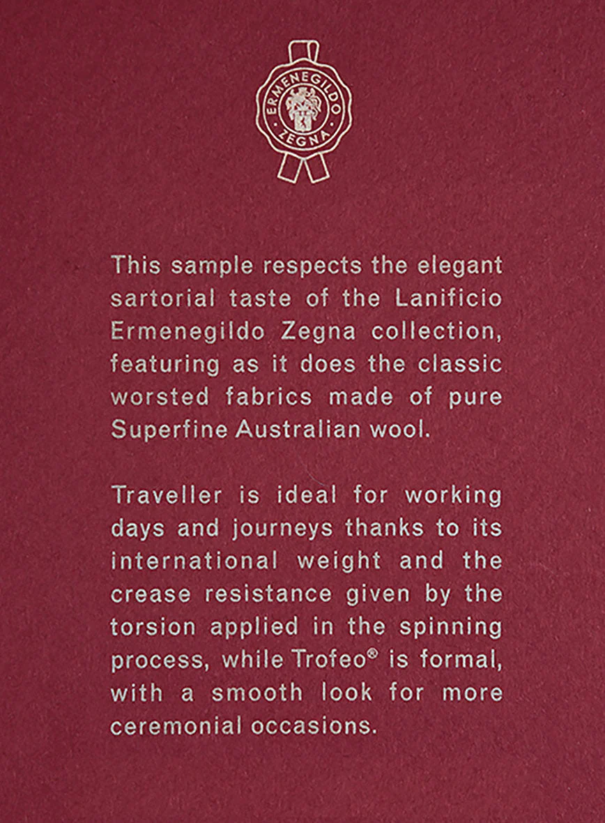 Lanificio Zegna Trofeo Copper Wool Suit - Image 8