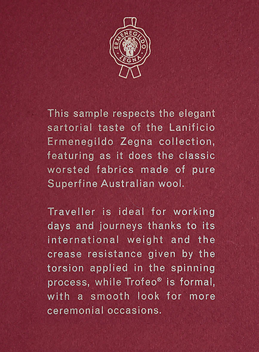 Lanificio Zegna Trofeo Dark Green Wool Suit - Image 8