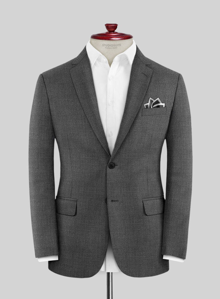 Lanificio Zegna Trofeo Dune Gray Wool Jacket