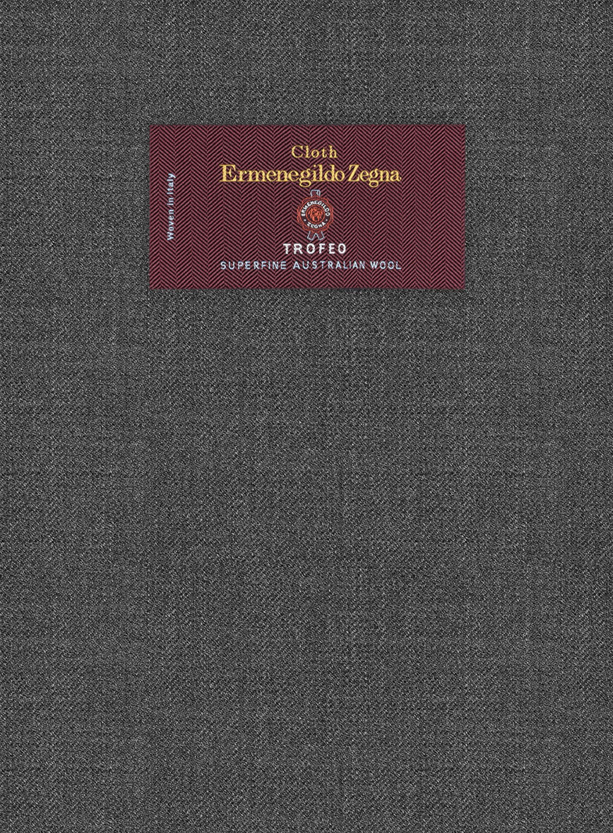 Lanificio Zegna Trofeo Dune Gray Wool Suit - Image 6