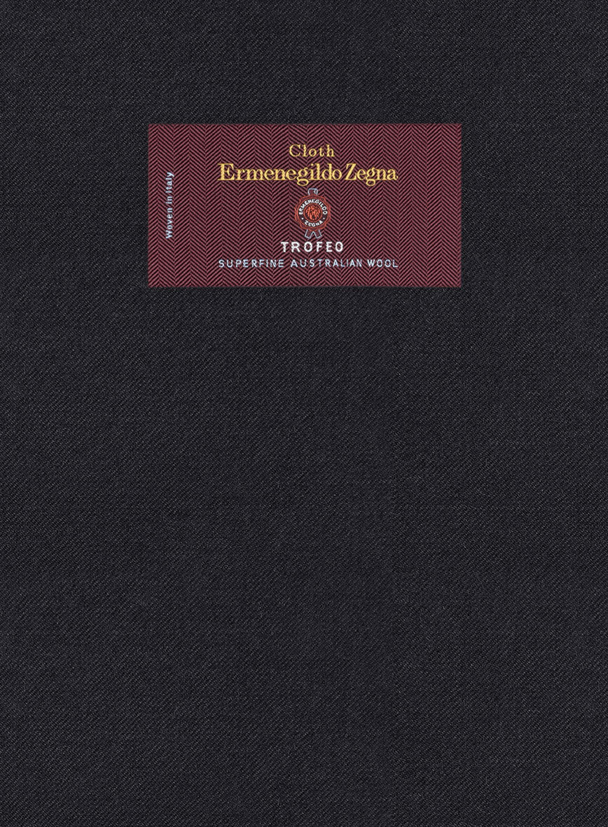 Lanificio Zegna Trofeo Jagur Blue Wool Suit - Image 7
