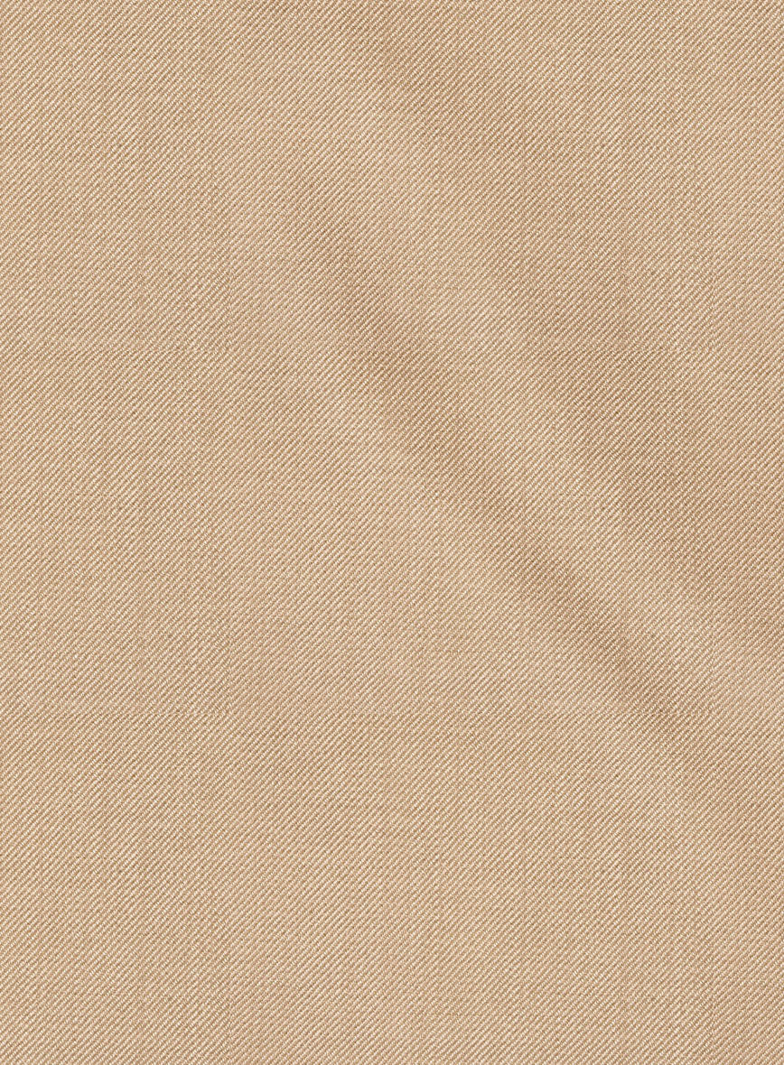 Lanificio Zegna Trofeo Mocha Beige Wool Suit - Image 6