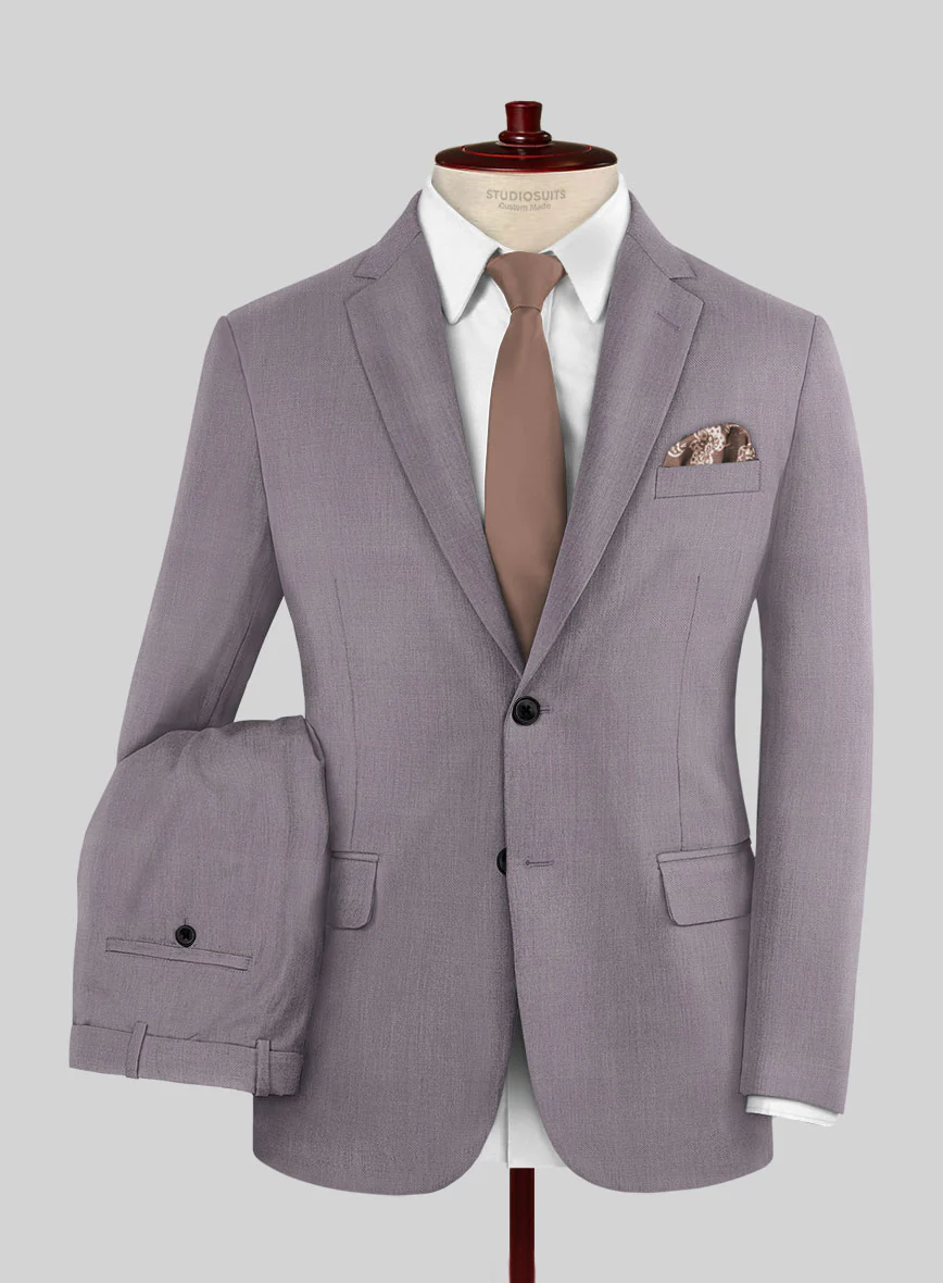 Napolean Lavander Wool Suit - Image 2