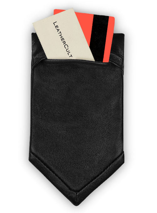Leather Mini Pocket Square - Image 3