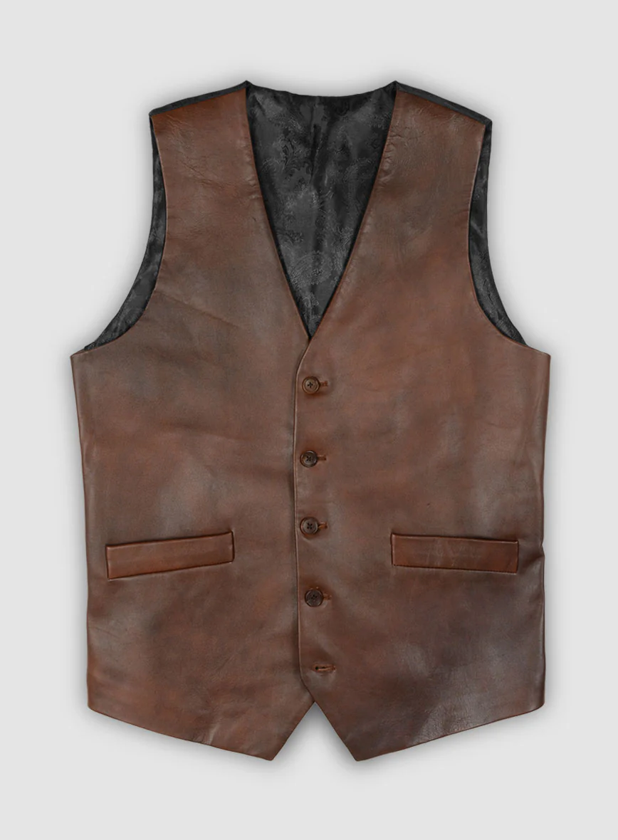 Leather Trim Tweed Suit - Image 6
