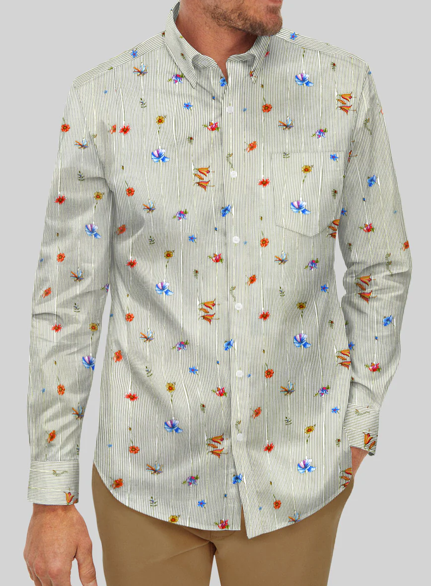 Leggiuno Cotton Slao Shirt - Image 3