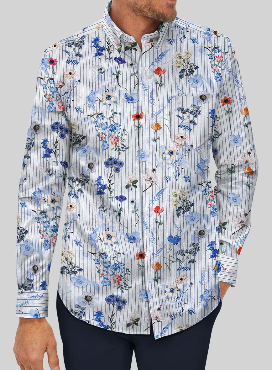 Leggiuno Cotton Tablo Shirt - Image 3