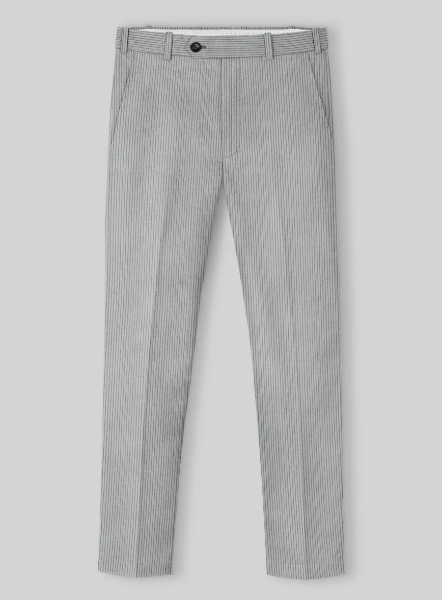 Light Gray Corduroy Suit - Image 5