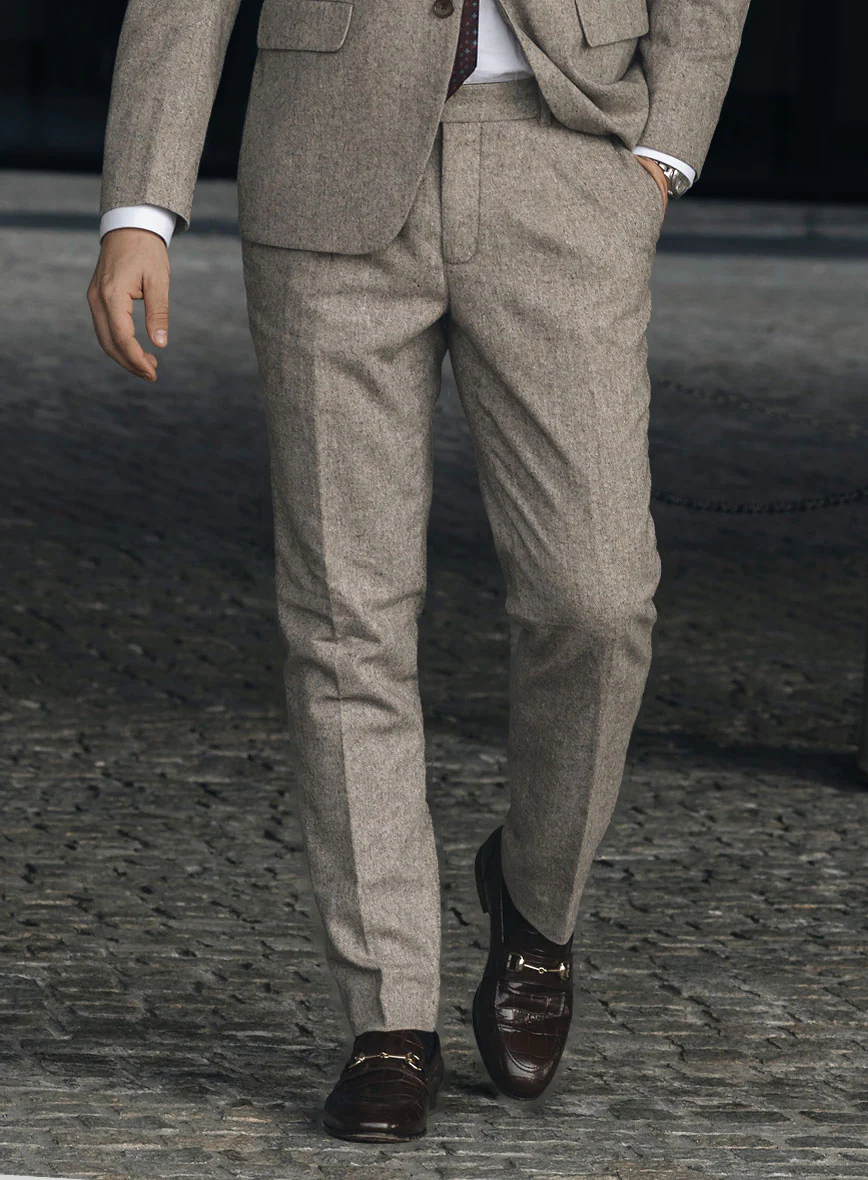 Light Weight Brown Tweed Suit - Image 7