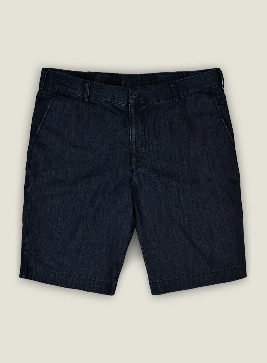 Light Weight Dark Indigo Shorts