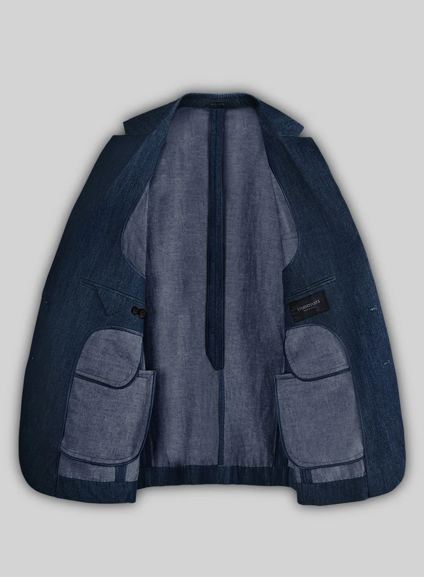 Light Weight Denim Suit - Image 4