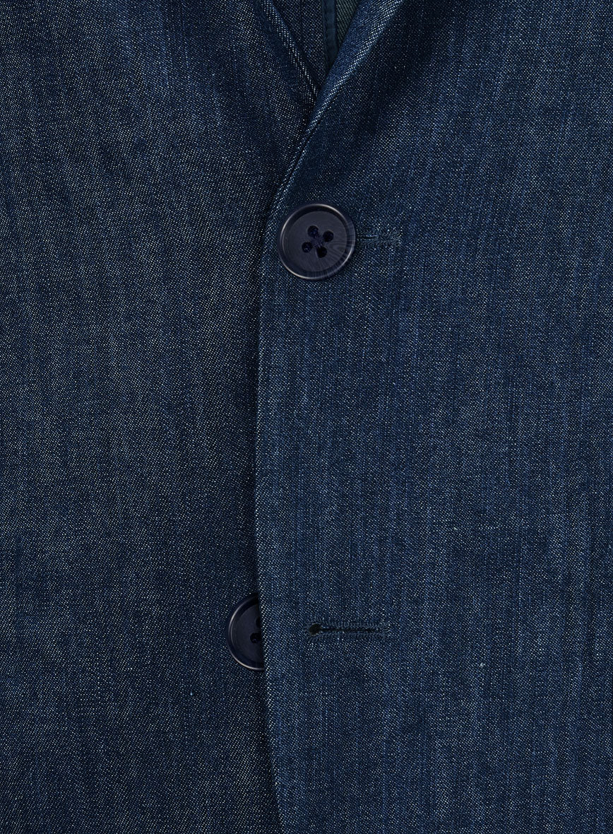 Light Weight Denim Suit - Image 6