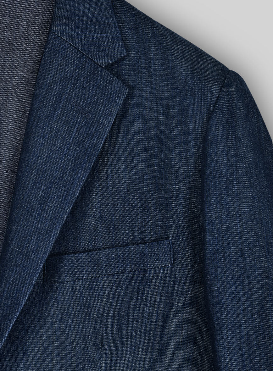 Light Weight Denim Suit - Image 7