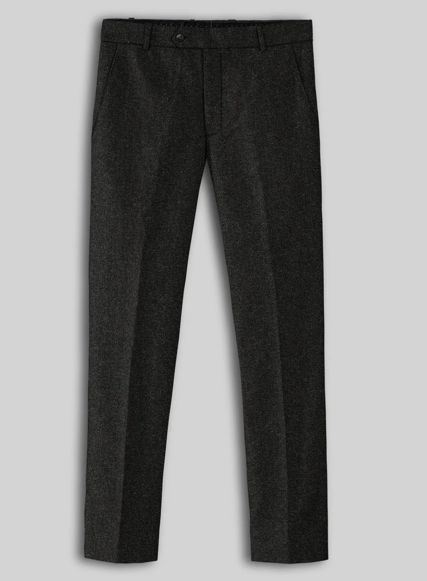 Light Weight Hamburg Charcoal Tweed Suit - Image 6