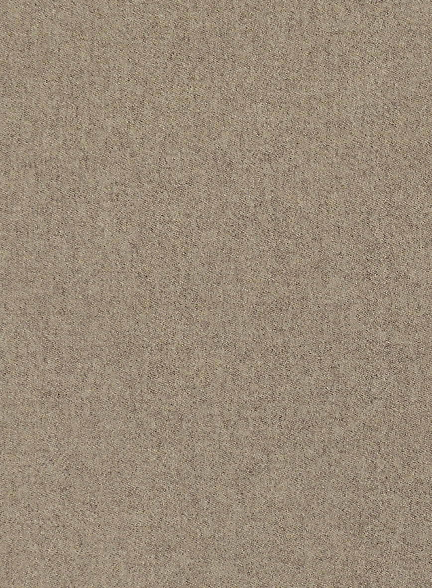 Light Weight Light Brown Tweed Pea Coat - Image 3