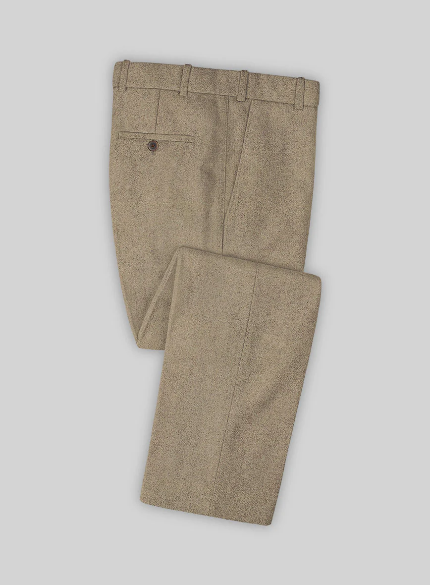 Light Weight Light Brown Tweed Suit - Image 5