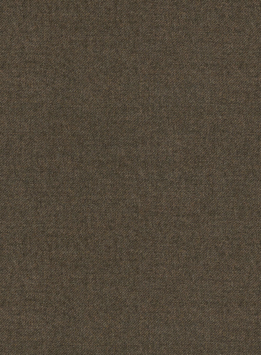 Light Weight Rust Brown Highland Tweed Trousers - Image 5
