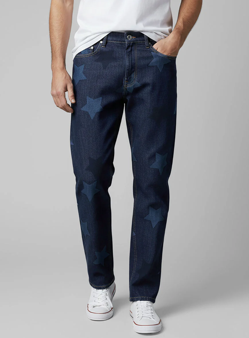 Light Weight Star Jeans