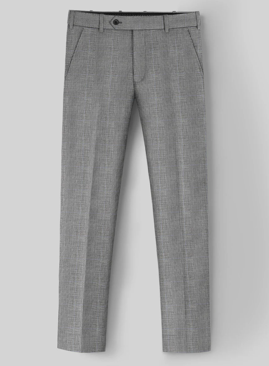 London Loom Avelio Prince of Wales Wool Pants