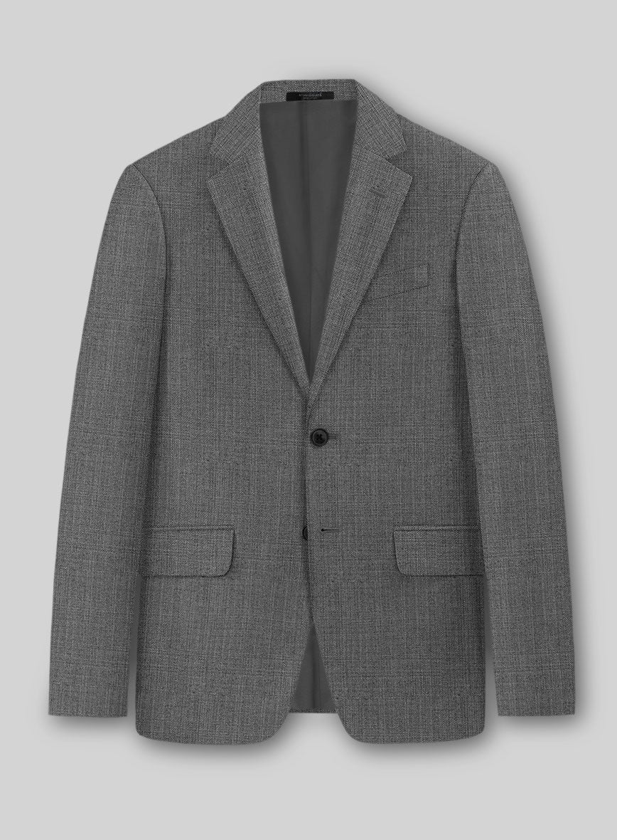 London Loom Bellari Sharkskin Wool Suit - Image 2