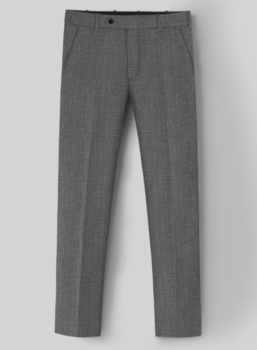 London Loom Bellari Sharkskin Wool Suit - Image 4