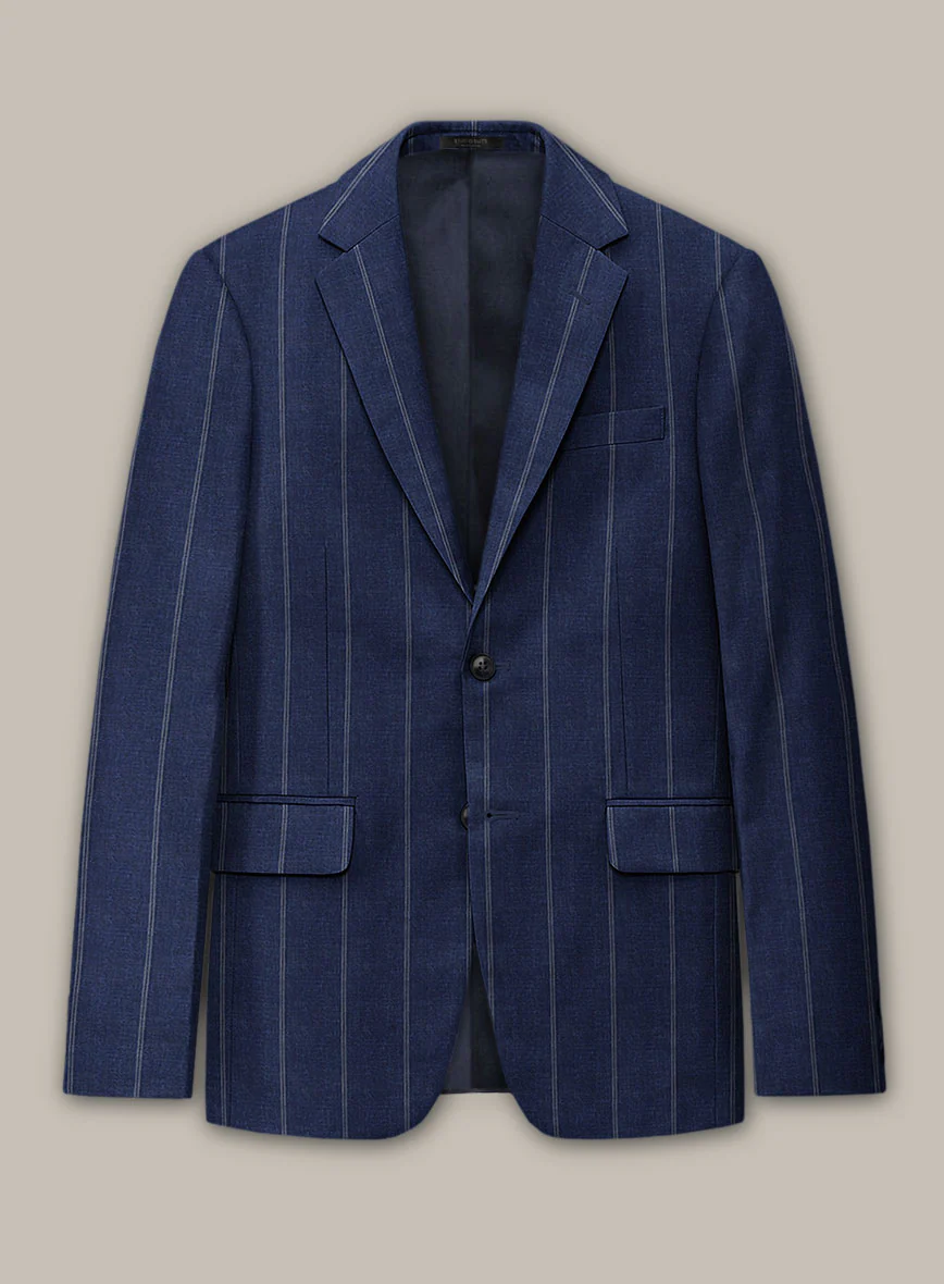 Loro Piana Cobalt Summer Suit - Image 2
