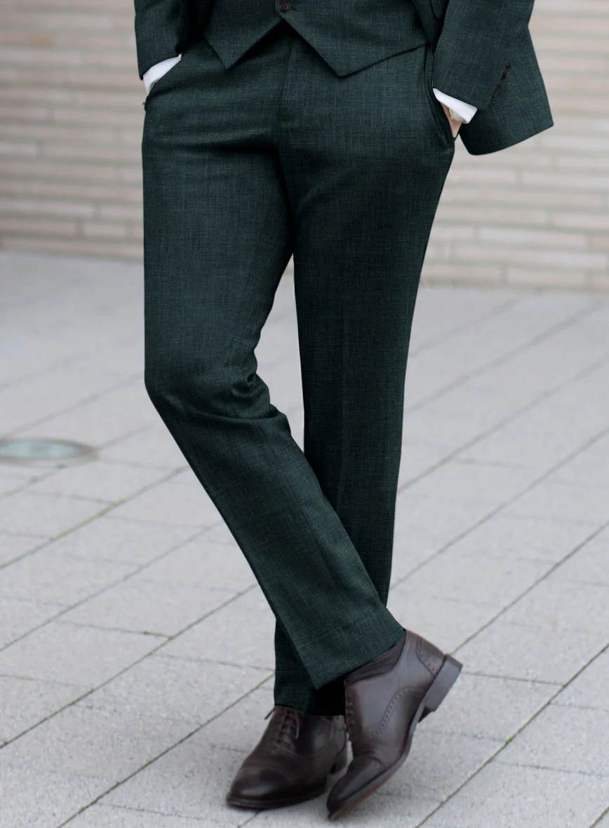 Loro Piana Conti Wool Silk Linen Pants - Image 2