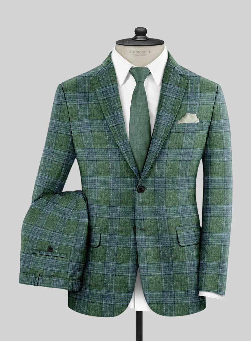 Loro Piana Eliseo Wool Silk Linen Suit