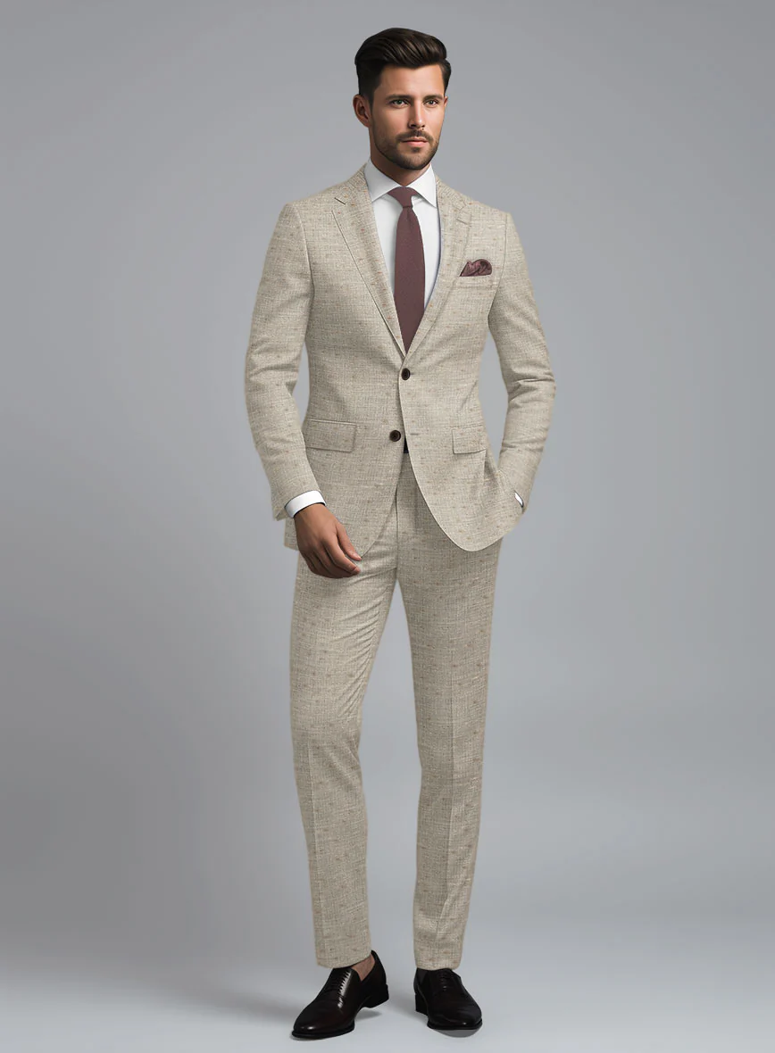 Loro Piana Gemma Wool Silk Linen Suit - Image 2