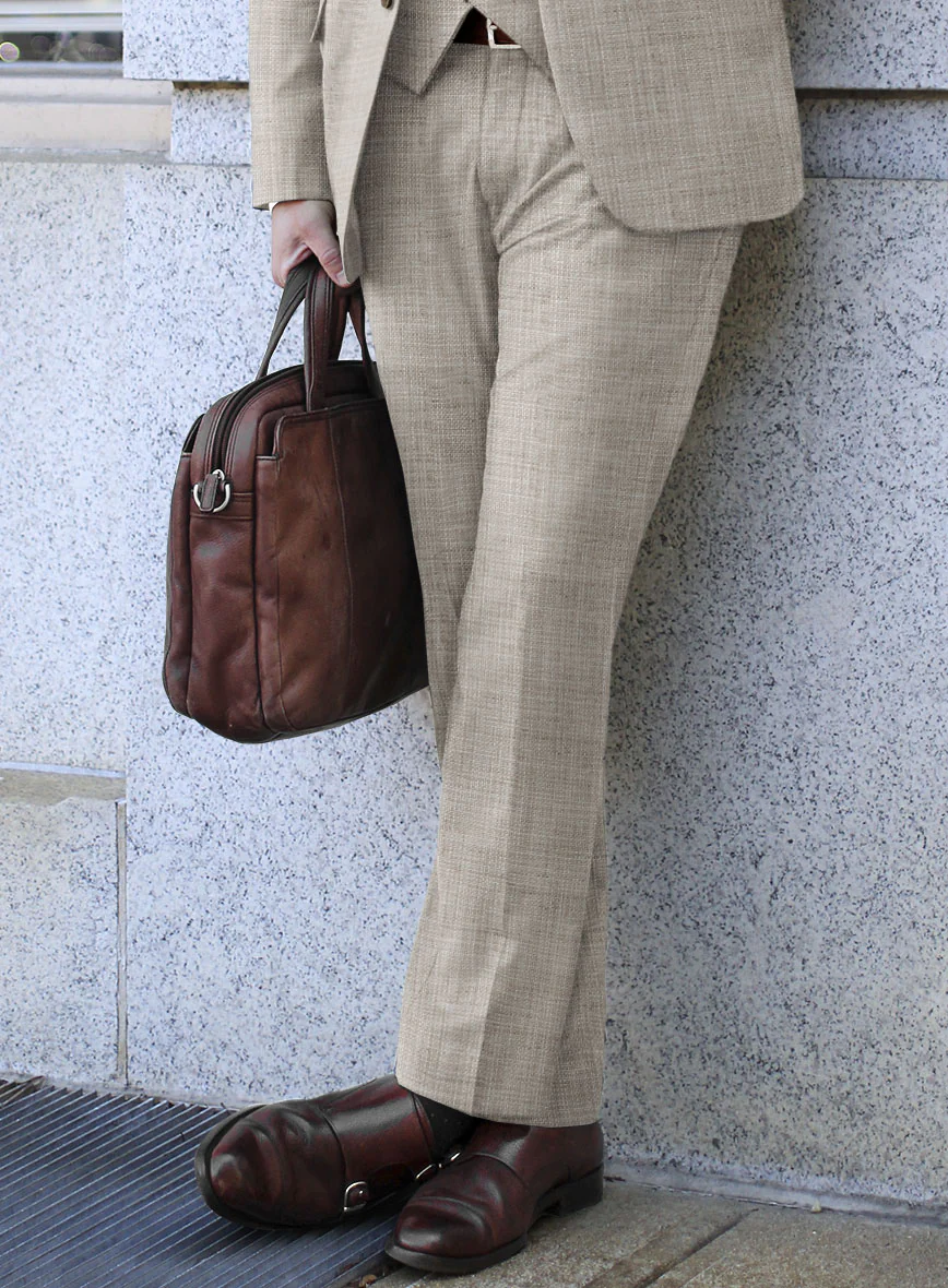 Loro Piana Isabella Wool Silk Linen Pants - Image 2