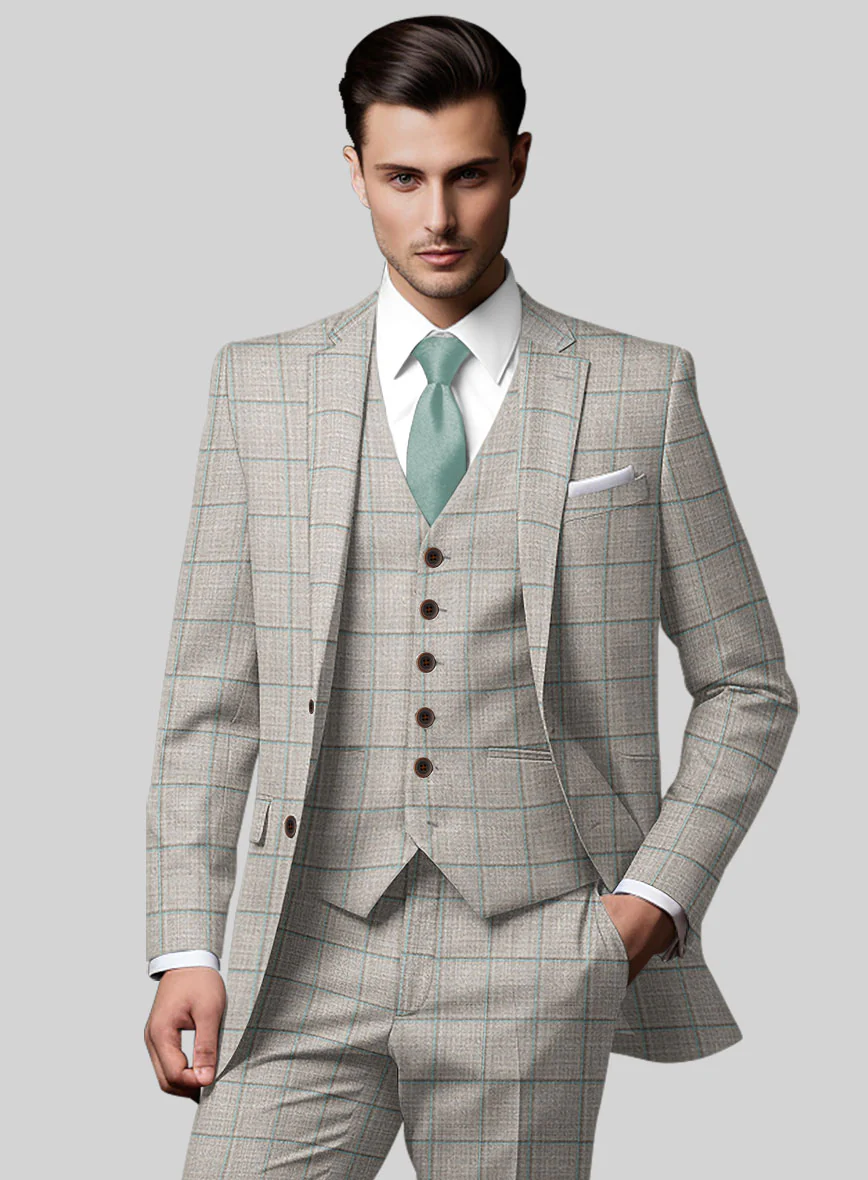 Loro Piana Isaura Wool Silk Linen Suit - Image 4