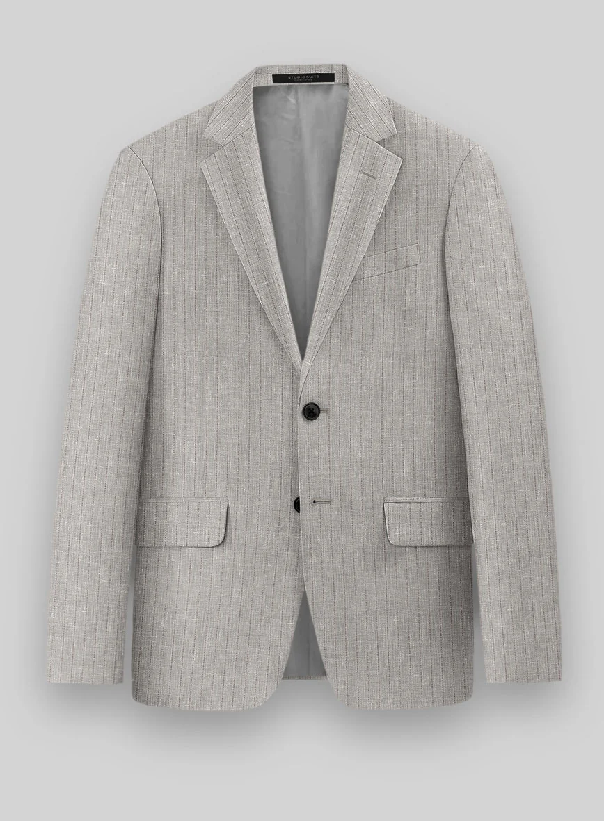 Loro Piana Matias Linen Wool Silk Suit - Image 5