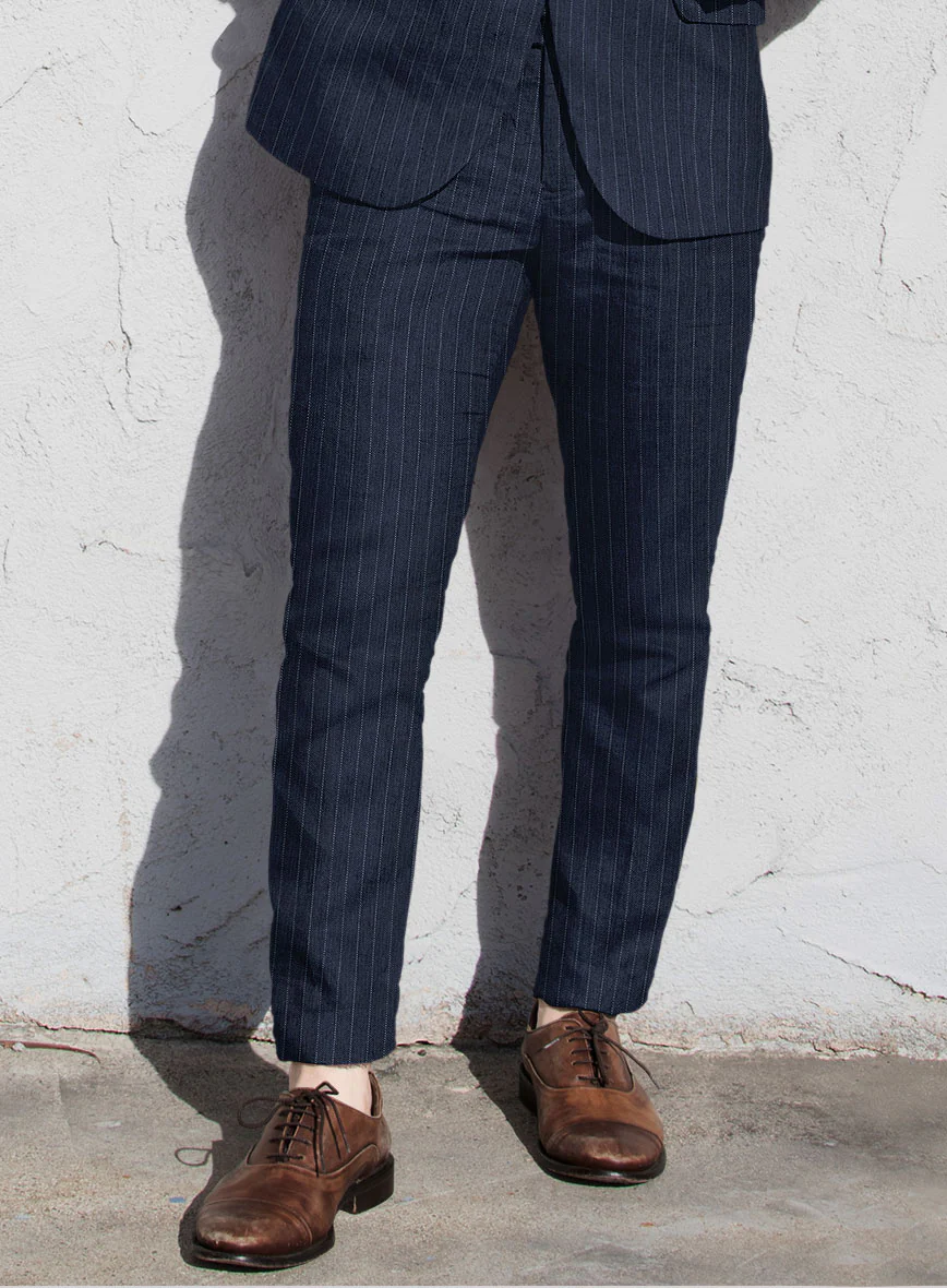 Loro Piana Oranio Linen Wool Silk Pants - Image 2