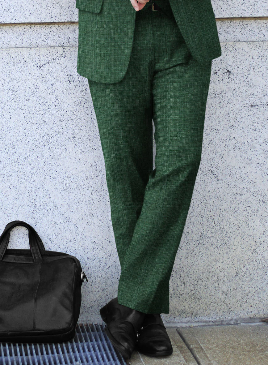 Loro Piana Ortiz Wool Silk Linen Pants - Image 2