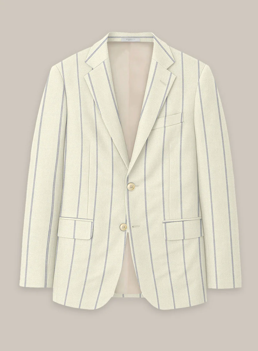 Loro Piana Oyster Summer Suit - Image 2