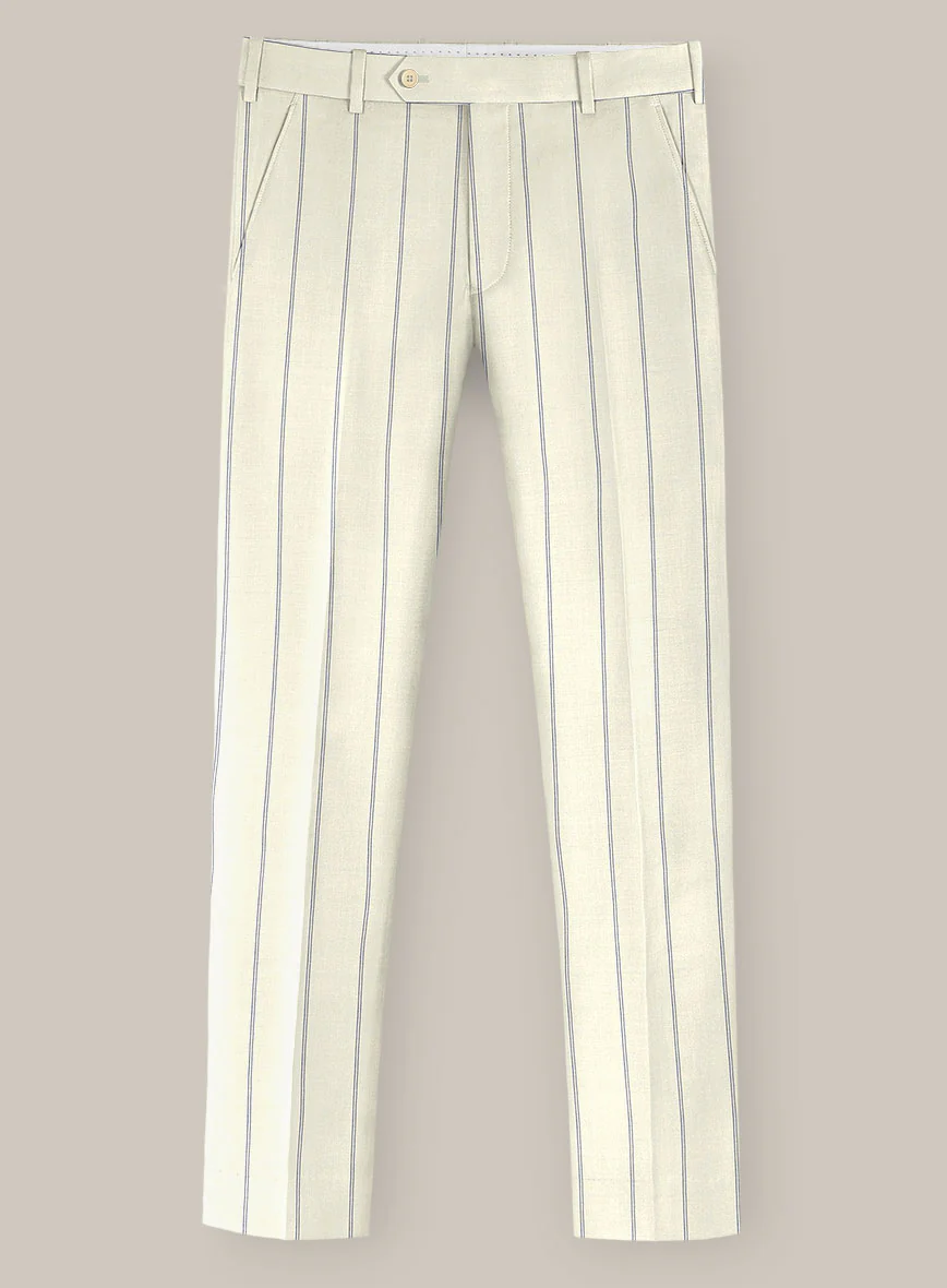 Loro Piana Oyster Summer Pants - Image 2
