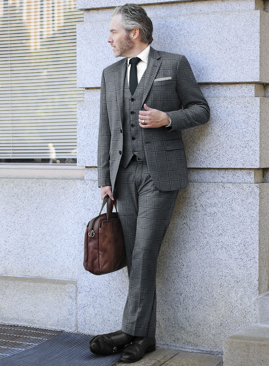 Loro Piana Paola Wool Silk Linen Suit - Image 2