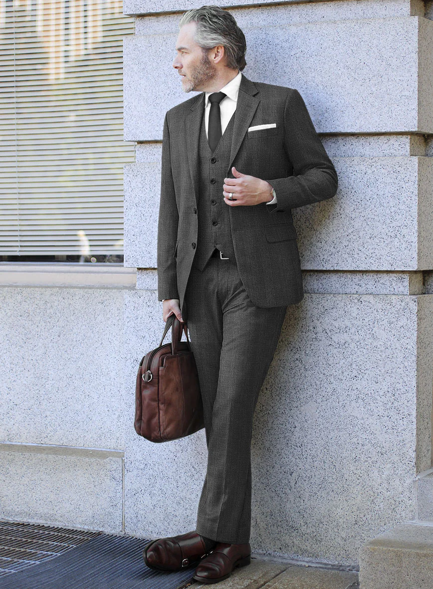 Loro Piana Pape Wool Silk Suit - Image 2