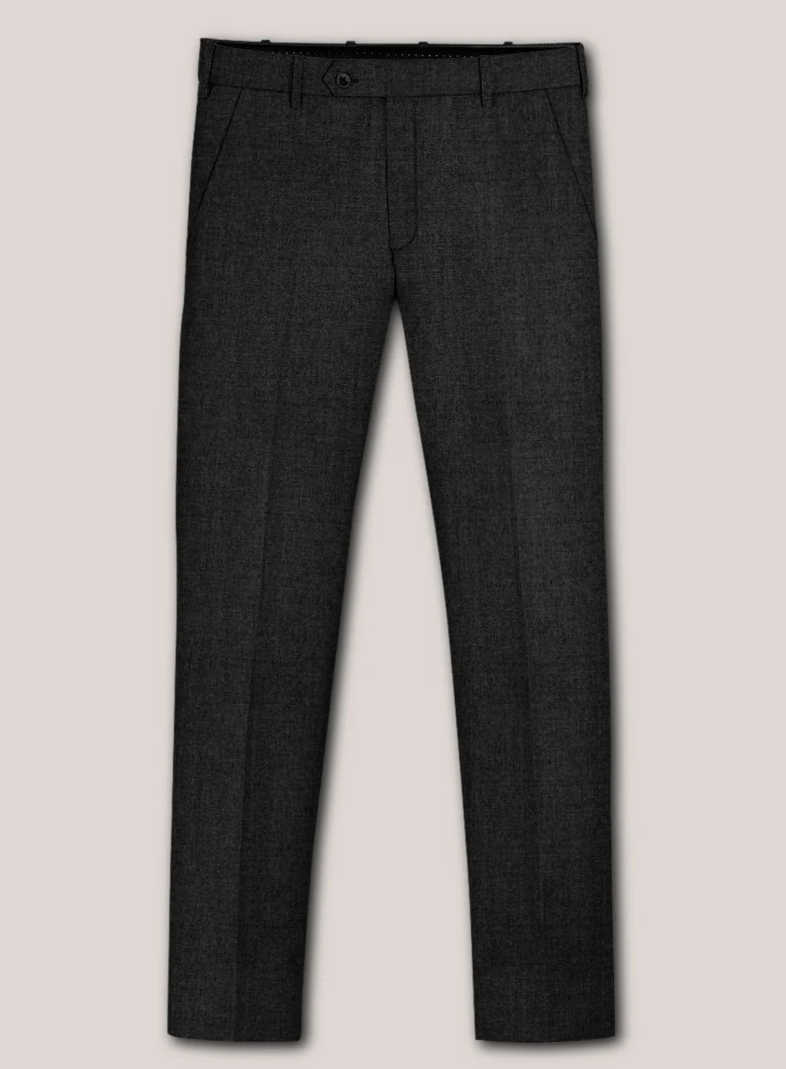 Loro Piana Suitmate Deep Charcoal Pants - Image 2