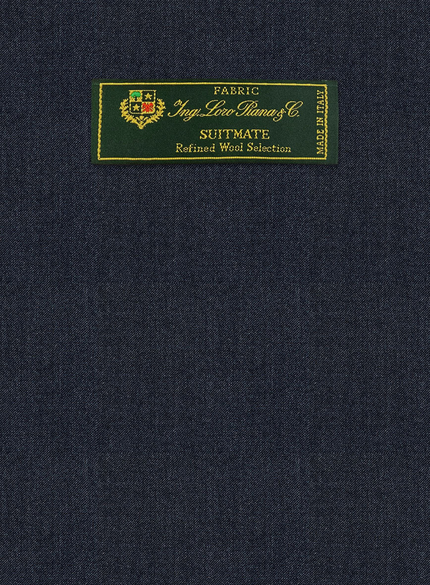 Loro Piana Suitmate Marine Blue Pants - Image 4