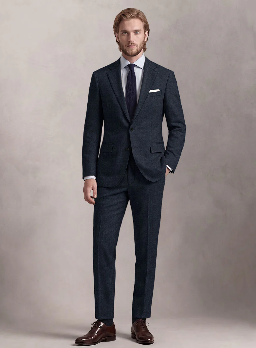 Loro Piana Suitmate Marine Blue Suit