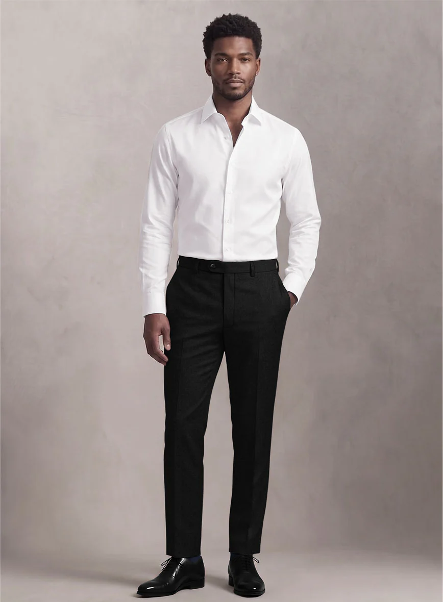 Loro Piana Suitmate Midnight Black Pants - Image 3