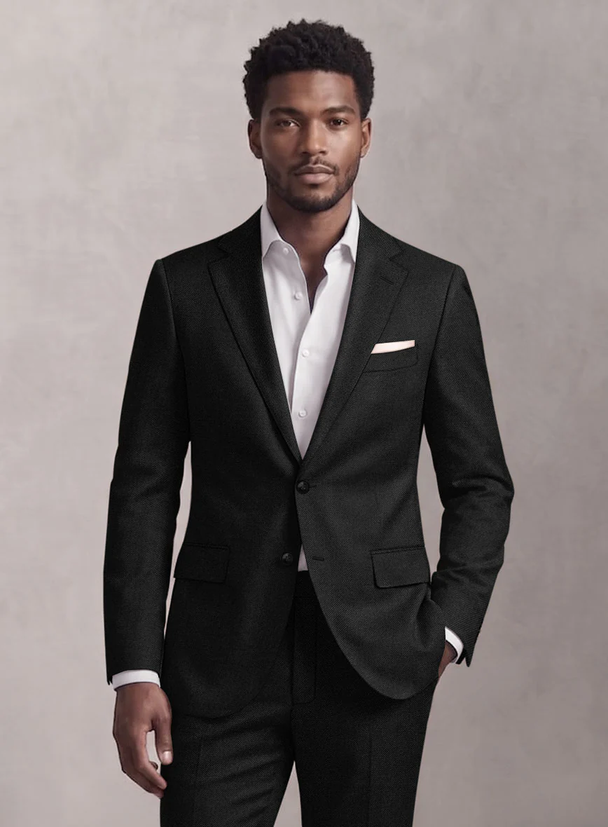 Loro Piana Suitmate Midnight Black Suit - Image 3