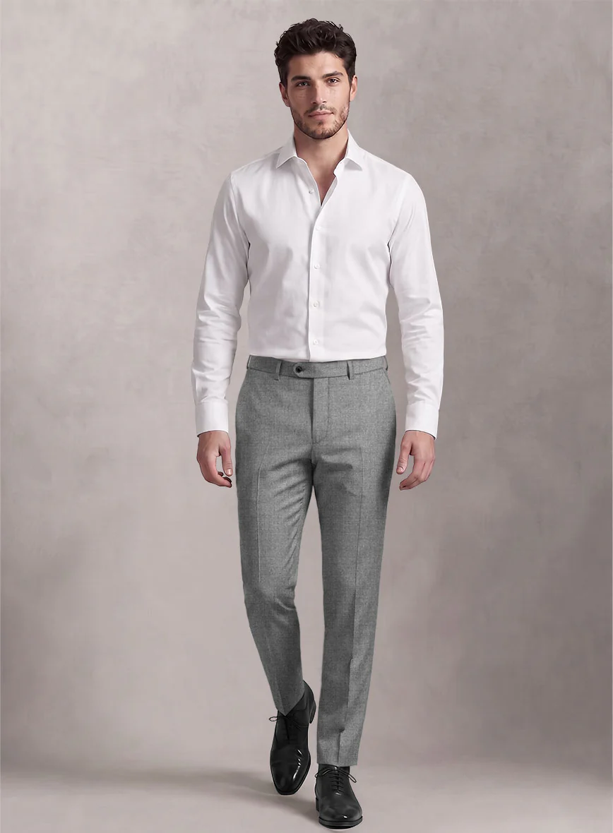 Loro Piana Suitmate Steel Gray Pants - Image 3