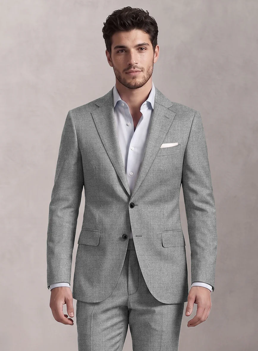 Loro Piana Suitmate Steel Gray Suit - Image 3