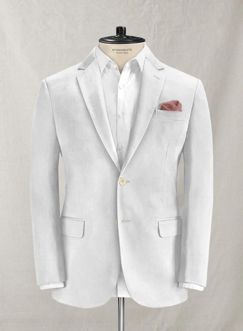 Loro Piana White Cotton Jacket